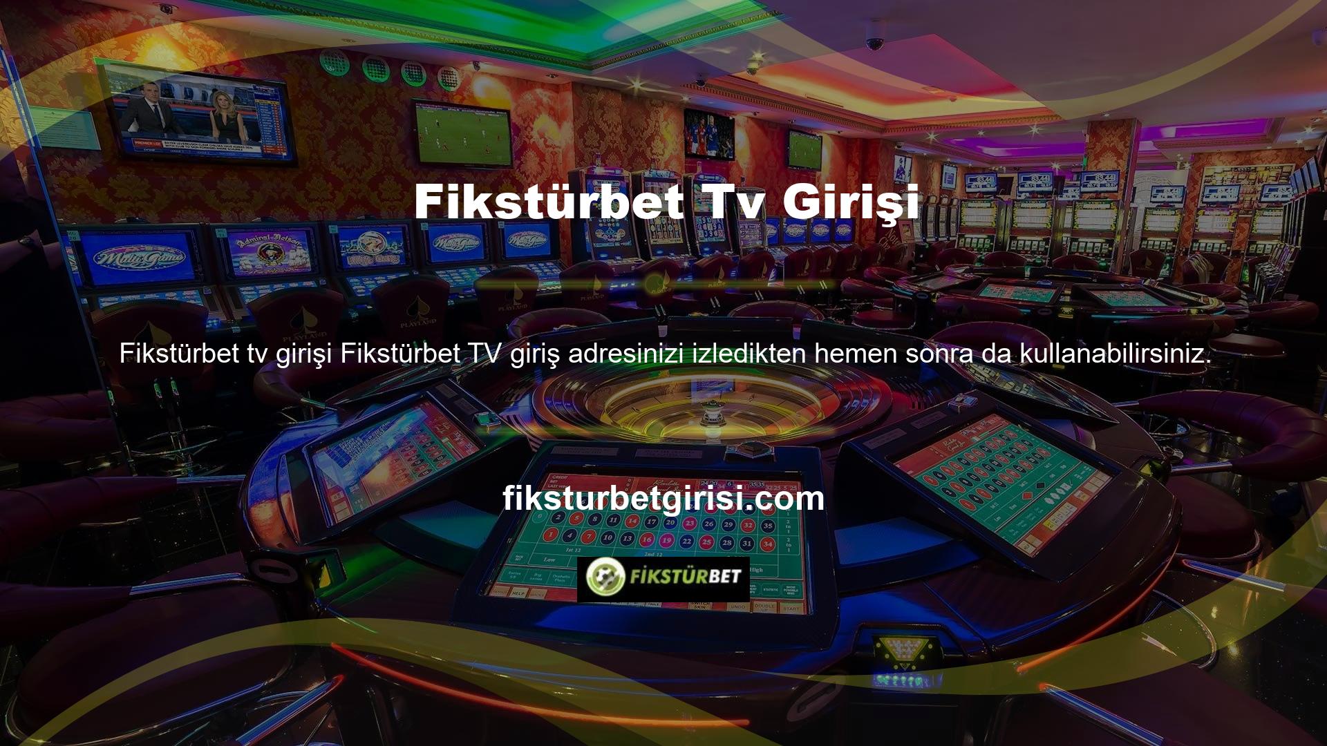 Fikstürbet oyununu oynamak için ana sayfaya veya giriş sayfasına gitmek zorunda değilsiniz
